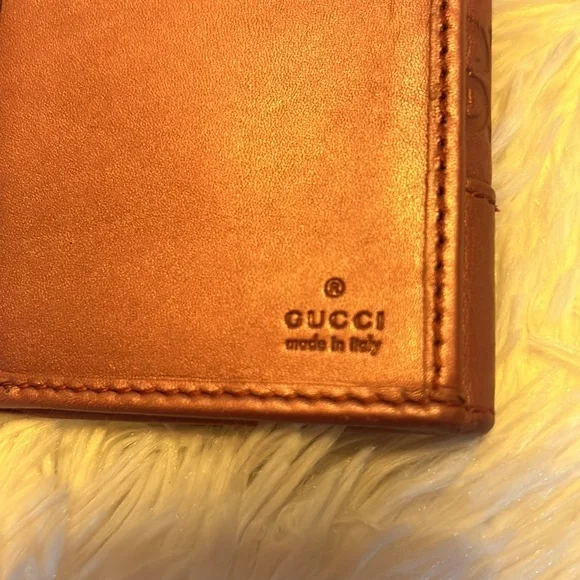 Gucci Ophidia Pink Leather Wallet